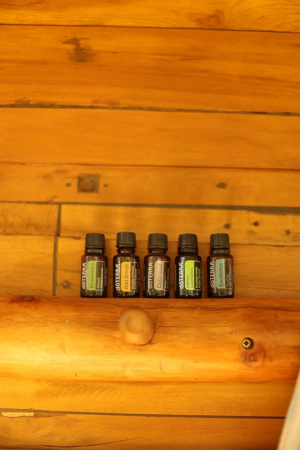Detail of the contrast therapy ritual